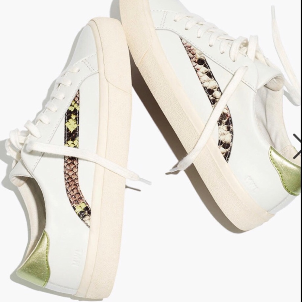 Madewell Side walk low top sneakers